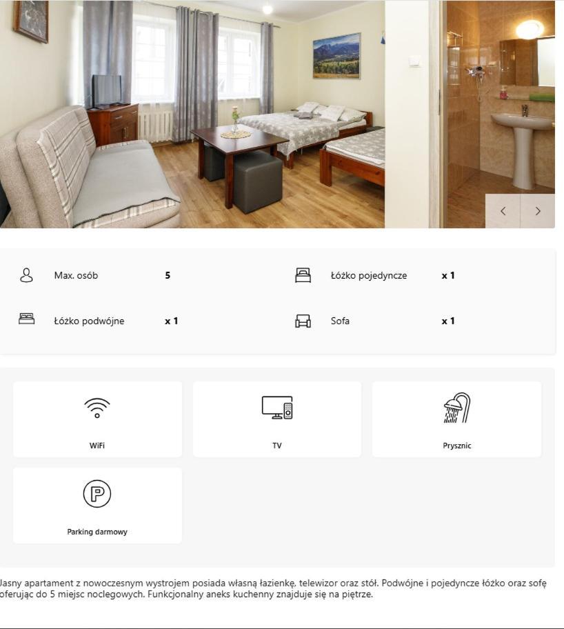 Privatunterkunft Aksamit *